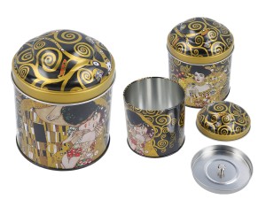 Puszka- G.Klimt. Pocałunek 