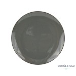 Talerz płytki obiadowy  Alumina Cottage Graphite - Bogucice 