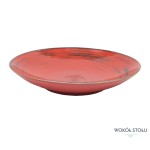 Talerz głęboki  Alumina  Nostalgia Red - Bogucice 