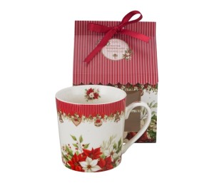 Pl Kubek Christmas Flower