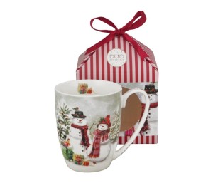 Pl Kubek Classic Snowman Smile
