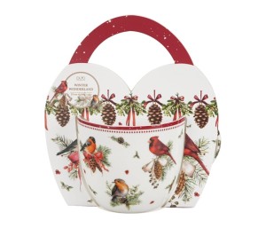 Pl Kubek W Koszyczku 460 Ml Birds Of Winter