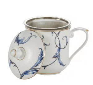 Pl Kubek 380Ml Z Filtrem Bone China