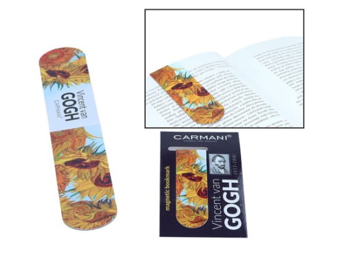 Magnetyczna zakładka Vincent Van Gogh Sunflower carmani.jpeg