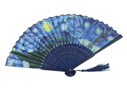 Wachlarz Vincent Van Gogh Carmani Gwiaździsta noc.jpeg