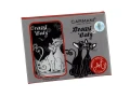 Szklany talerzyk Crazy Cats Carmani.webp