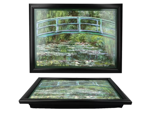 Podstawka pod laptopa - C. Monet, Nenufary Carmani.webp