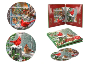 Zestaw 2 podkładek korkowych - Boże Narodzenie CARMANI 