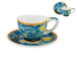 Filiżanka Espresso Vanessa - Vincent van Gogh Gwieździsta Noc CARMANI  