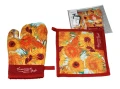 Kpl. Łapka i rękawica kuchenna - V. van Gogh, Słoneczniki (CARMANI) (1).jpeg