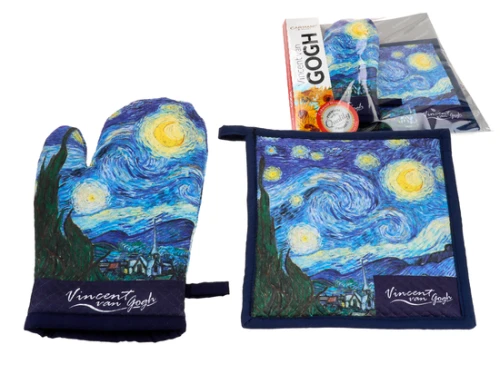 Kpl. Łapka i rękawica kuchenna - V. van Gogh, Gwiaździsta Noc (CARMANI) (1).jpeg