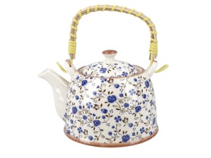 Czajnik Ceramiczny z Zaparzaczem 0,9l 