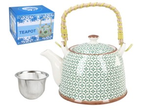 Czajnik Ceramiczny z Zaparzaczem 0,9l