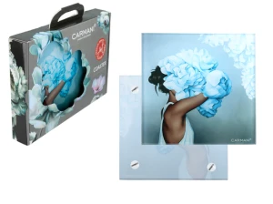 Podkładka szklana - Kwiaty na głowie CARMANI 