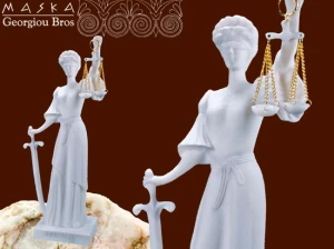 Temida - Alabaster Grecki 
