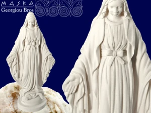 Matka Boska Niepokalana - Alabaster Grecki 