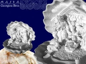 Stajenka w Muszli - Alabaster Grecki 
