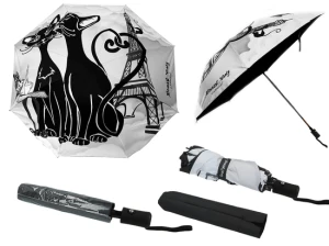 Parasol Automatyczny, Składany - Koci świat