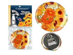 Otwieracz z Magnesem - V. van Gogh, Słoneczniki