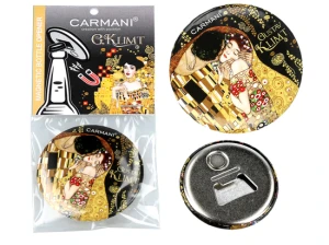 Otwieracz z Magnesem - G. Klimt, Pocałunek