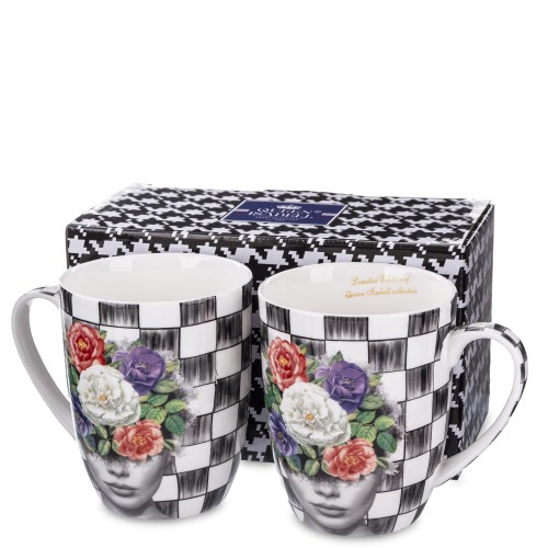 Zestaw kubków Kwiaty na głowie Queen Isabell.jpg