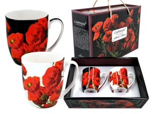 Kpl. 2 kubków - Floral story CARMAN 