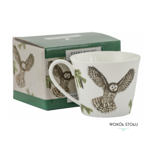 Kubek 400 ml Ptaki Polski Hajdecka - Puszczyk Uralski