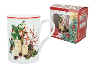 Kubek Świąteczny Carmani Classic - Stroik Świąteczny