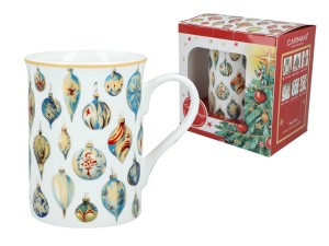 Kubek Świąteczny Carmani Classic - Bombki