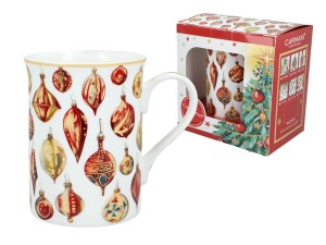 Kubek Świąteczny Carmani Classic - Bombki