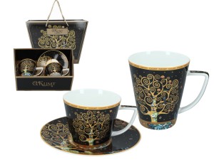 Kpl., Filiżanka i Kubek G.Klimt - Drzewo