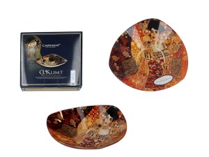 Szklany talerz / miska - Gustav Klimt Adele