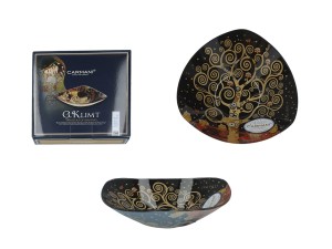 Szklany talerz / miska - Gustav Klimt Drzewo