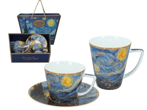 830_3403 Kpl filiżanka i kubek Van Gogh Gwieździsta Noc.jpg