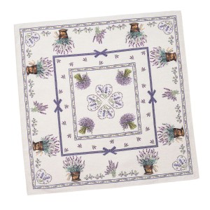 Obrus z tkaniny gobelinowej LILAC-100