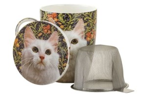 Kubek zaparzacz William Morris Cat