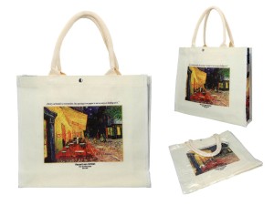 Torba lniana - V. van Gogh, Taras kawiarni w Nocy