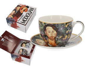 Filiżanka ze spodkiem - A. Modigliani, Leopold Zborowski