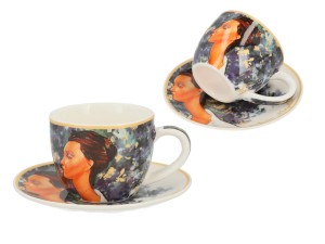 Filiżanka espresso ze spodkiem - A. Modigliani, Lunia Czechowska