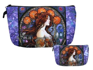 Kosmetyczka - Inspirowane malarstwem Alfons Mucha