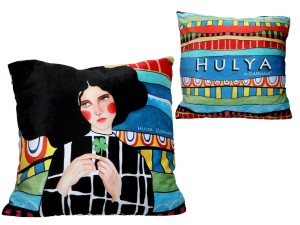 Poduszka z wypełnieniem/suwak - Hulya Ozdemir, Like it's the only thing i'll ever do