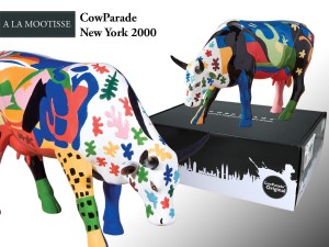 CowParade New York 2000, A La Mootisse, autor: Aim?e Esposito & Mary Louise Gladstone