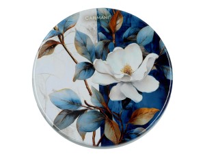Podkładka ceramiczna, okrągła - Kwiaty 