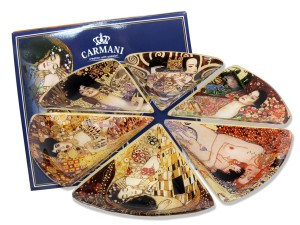 Kpl. Talerzy dekoracyjnych Klimt