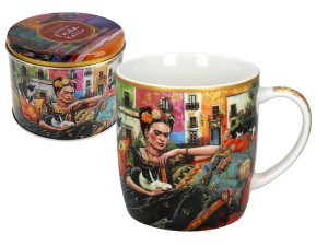 Kubek w puszce - Frida Kahlo, Autoportret 
