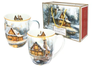 Kpl. 2 kubków świątecznych - Dom w objęciach CARMANI 