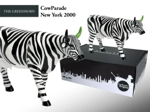 CowParade New York 2000, The Greenhorn, autor: Susan Roecker