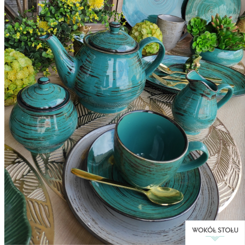 Dzbanek Czajnik Porcelana Sląska Emerald Bogucice.png