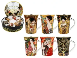 Kpl. Kubków Gustav Klimt Carmani