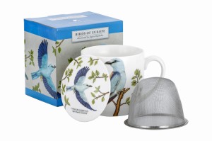 Kubek z zaparzaczem Ptaki Polski Hajdecka - Kraska